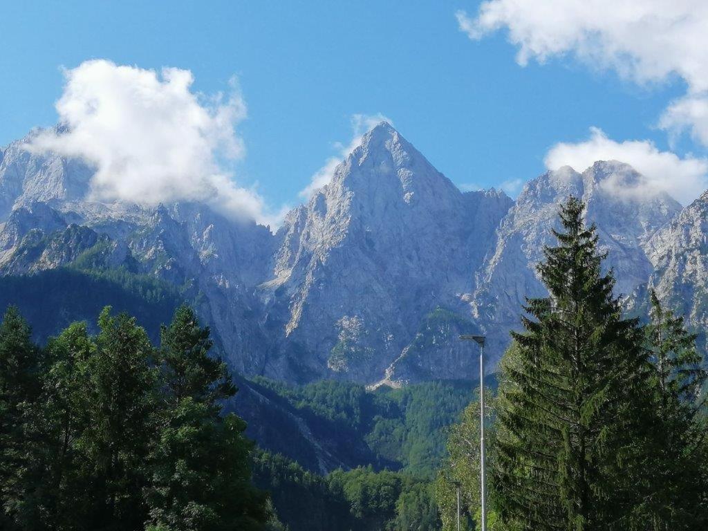 Wunderschöne Ferienwohnung mit Blick auf die Karawanken Zgornje Gorje Exterior foto