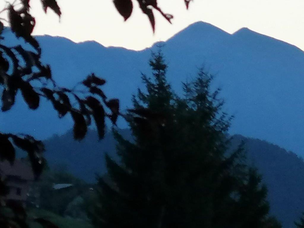 Wunderschöne Ferienwohnung mit Blick auf die Karawanken Zgornje Gorje Exterior foto